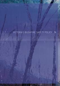 VICTORIA’S BUSHFIRE SAFETY POLICY  1 Volume II: Fire Preparation, Response and Recovery
