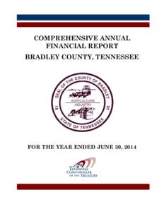 COMPREHENSIVE ANNUAL FINANCIAL REPORT BRADLEY COUNTY, TENNESSEE FOR THE YEAR ENDED JUNE 30, 2014