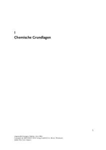 I Chemische Grundlagen 1 Angewandte homogene Katalyse. Arno Behr Copyright  2008 WILEY-VCH Verlag GmbH & Co. KGaA, Weinheim