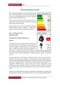 Financial Secrecy Index  USA Narrative Report on USA USA is ranked at sixth position on the 2013 Financial Secrecy