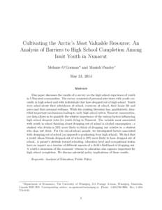 Students / Agglutinative languages / Languages of Canada / Inuit / Nunavut / Iqaluit / Inuktitut / Dropping out / Intelligence quotient / Aboriginal peoples in Canada / Americas / Languages of North America