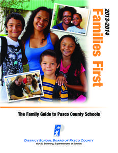 [removed]Families First The Family Guide to Pasco County Schools  School Year Calendar