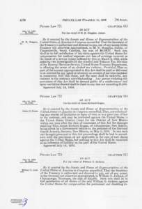 Al24  PRIVATE LAW[removed]J U L Y 14, 1956 Private Law 771 Julv 14. i956