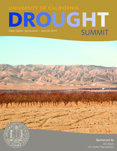 Meteorology / University of California /  Davis / University of California / Drought / Linda P.B. Katehi / Association of Public and Land-Grant Universities / Atmospheric sciences / California