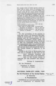 74 STAT.]  PROCLAMATION 3324—OCT. 29, 1959 lion single u n i t s of table spoons wholly of metal and in chief value of stainless steel, not over 10.2 inches in over-all length and