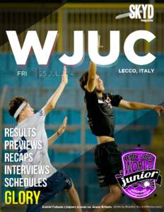 1 WJUC  World Junior Ultimate Championships MISHKALÉ – Klezmer & Gypsy Music