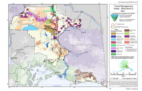 East Alaska Proposed RMP/Final EIS 150°W 147°W  144°W