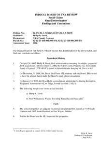 Mortgage / Property / United States housing bubble / Real estate appraisal / Foreclosure / Appraiser / Market value / Property tax / Property tax in the United States / Real property law / Real estate / Land law