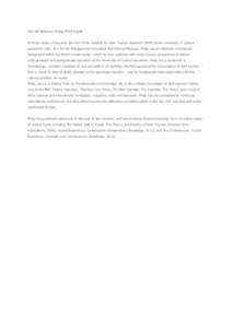 PhD MA BA(Hons) PGDip PGCE DipHE Dr Philip Stone is Executive Director of the Institute for Dark Tourism Research (iDTR) at the University of Central Lancashire (UK). As a former Management Consultant and General Manager