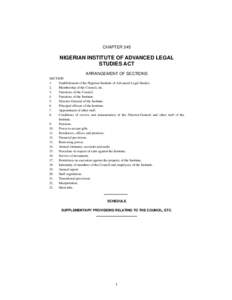 Microsoft Word - Nigerian Inst of Adv Legal Studies Act 345.doc