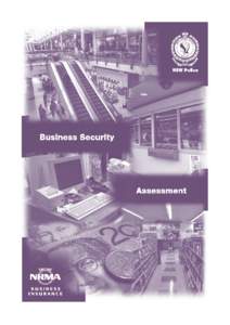 Title NSW Police Business Security Assessment Subject Assessment of business security
