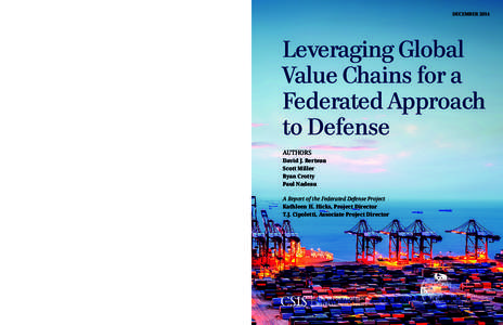 Leveraging Global Value Chains for a Federated Approach to Defense