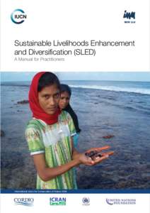 IMM Ltd  Sustainable Livelihoods Enhancement and Diversification (SLED) A Manual for Practitioners