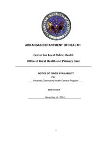 Microsoft Word - Solicited Proposal (Community Health Centers Oct[removed])