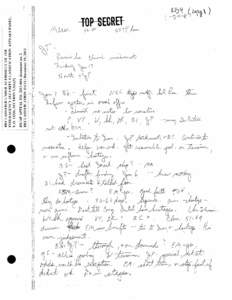 Notes of Interview with Ed Meese, January 20, 1987