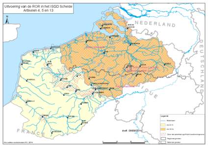 Uitvoering van de ROR in het ISGD Schelde Artikelen 4, 5 en 13 ±  MIDDELBURG