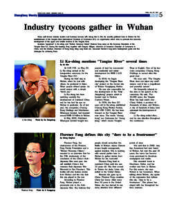 EDITOR ECHO XIONG  Friday, May 30, 2014 DESIGNER YANG LU