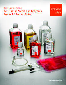 Corning Life Sciences  Cell Culture Media and Reagents Product Selection Guide  cellgro