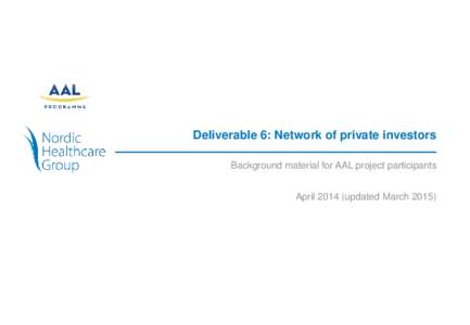 Venture capital / Private equity / Corporate finance / Angel investor / Investor / EBAN / Financial economics / Investment / Finance