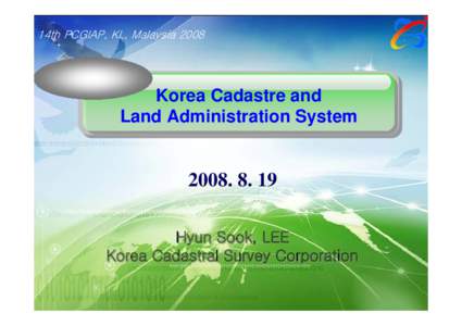 Strategy of an integrated Land Administration system in Korea