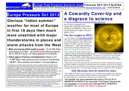 Squatters / The Weather Channel / Weather / Met Office / United Kingdom / Meteorology / Atmospheric sciences / Piers Corbyn