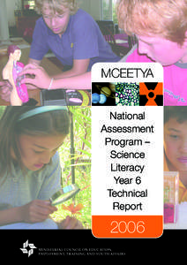 MCEETYA National Assessment Program – Science Literacy