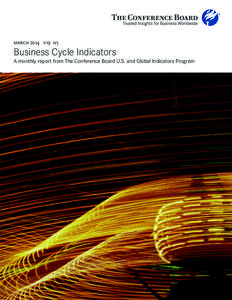 Index numbers / Business cycle / Conference Board Leading Economic Index / Industrial production index / The Conference Board / Recession / Unemployment / Consumer Confidence Index / Dynamic factor / Economics / Economic indicators / Macroeconomics