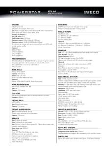 ATN 6x4 SPECIFICATIONS ENGINE  STEERING