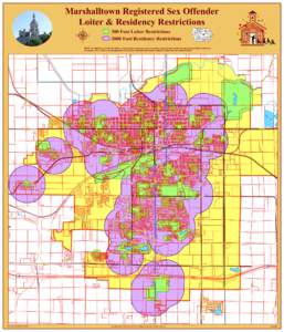 Marshalltown Registered Sex Offender Loiter & Residency Restrictions SAND RD TAYLOR AV