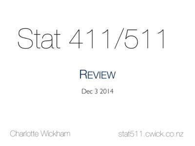 StatREVIEW DecCharlotte Wickham