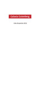 Lista de precios 2012  2 PVP. PVP. sin IVA con IVA