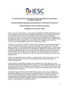 Government / International relations / Politics of the United States / Andrew Natsios / Quadrennial Diplomacy and Development Review / Aid / International development / DAI / Public Diplomacy / Foreign relations of the United States / United States Agency for International Development / United States Department of State