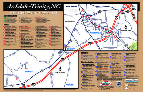 U.S. Route 311 / Archdale / Geography of North Carolina / North Carolina / Archdale /  North Carolina