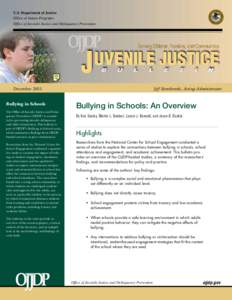 Bullying in Schools: An Overview