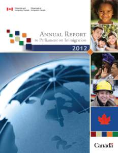 Annual Report to Parliament on Immigration 2012