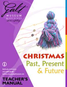    Christmas Past, Present and Future Teacher’s Guide