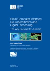 Brain–computer interface / Human–computer interaction / Neuroscience / Virtual reality / Technical and further education / Neuroprosthetics / RMIT University / Education / Academia / Association of Commonwealth Universities