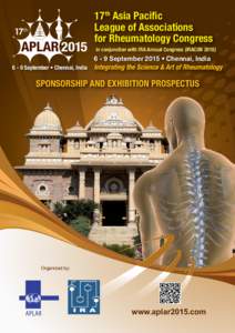 17 th Asia Pacific League of Associations for Rheumatology Congress in conjunction with IRA Annual Congress (IRACON 2015)