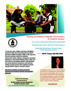 Springhurst / Educational psychology / Adolescence / Gang Resistance Education and Training