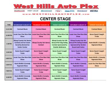 eNTERTAINMENT SCHEDULES 206.xlsx