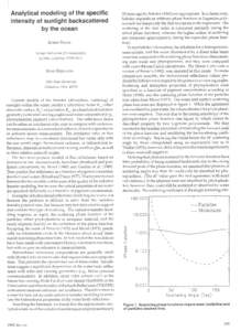 Reflectivity / Radiative transfer / Scattering / Backscatter / Radiance / Hapke parameters / Physics / Radiometry / Optics