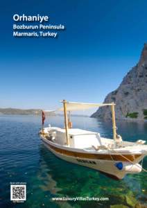 Orhaniye Bozburun Peninsula Marmaris, Turkey Scan with phone