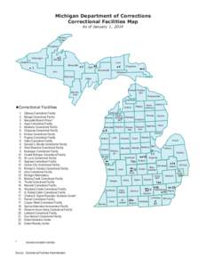 Ionia Maximum Correctional Facility / Michigan / Guam Department of Corrections / Chippewa Correctional Facility / Special Alternative Incarceration / Reformatory / Juvenile detention centers / Penology / Michigan Department of Corrections / Geography of Michigan