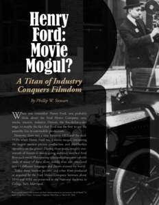 United States / Henry Ford / Ford / Thomas Edison / Edsel / John Ford / Saarlouis Body & Assembly / Ford Motor Company / Transport / Michigan