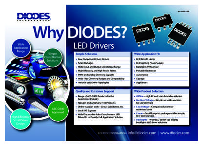 DIO 4443 Why Diodes - Led3_:42 Page 1  WHY DIODES – LED3 Why DIODES? Wide