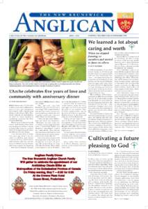 APRIL[removed]THE NEW BRUNSWICK ANGLICAN A SECTION OF THE ANGLICAN JOURNAL