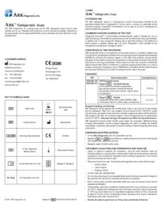 1 NAME  ARK™ Gabapentin Assay ARK™ Gabapentin Assay