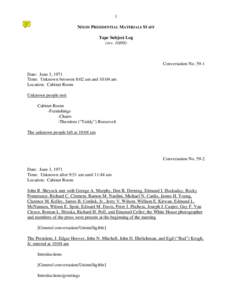 Government / Richard Nixon / John Ehrlichman / John N. Mitchell / Federal Bureau of Investigation / Nelson Rockefeller / Vice Presidents of the United States / Politics of the United States / Law