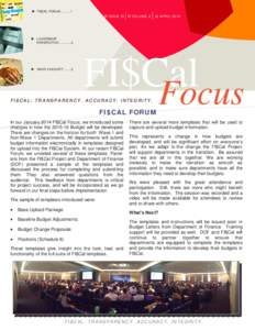 Draft April 2014 Focus Newsletter v5.1