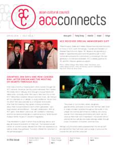 accconnects asian cultural council SPRING 2014  |